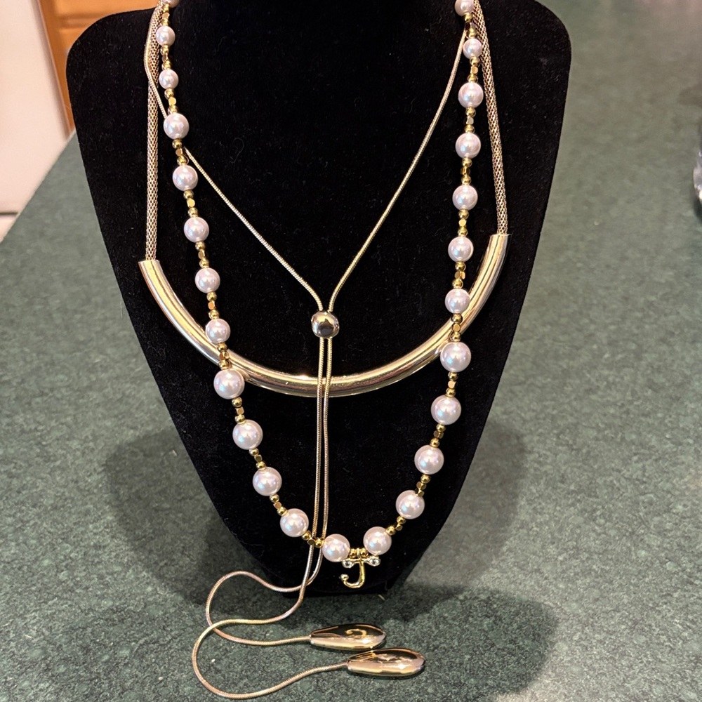 3 necklace lot new